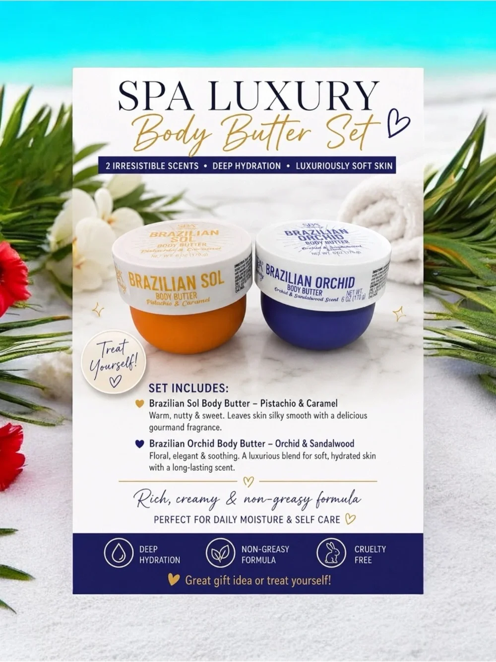 Luxury Brazilian Sol & Brazilian Orchid - Body Butter